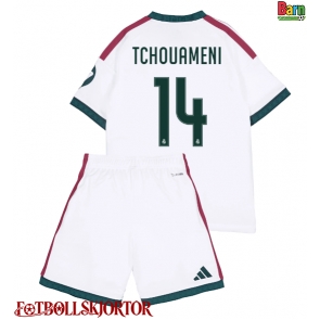 Real Madrid Aurelien Tchouameni #14 Hemmakläder Barn 2026-27 Kortärmad (+ Korta byxor)